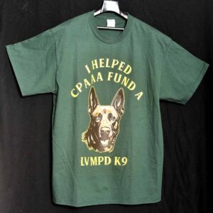 Short Sleeve T-Shirt with LVMPD K9