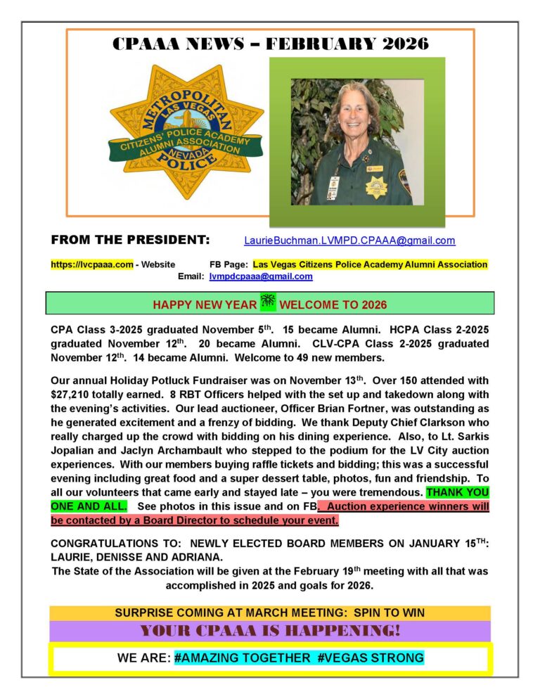 February 2026 Newsletter